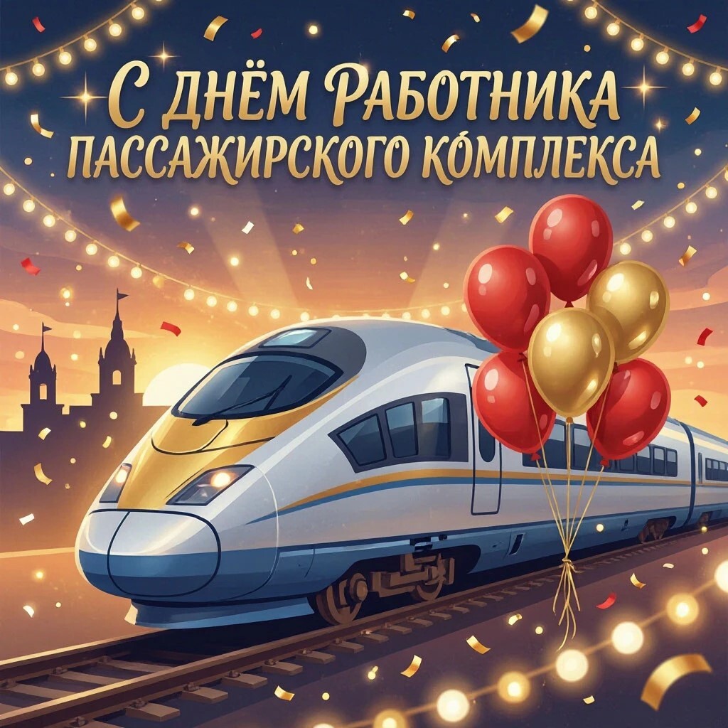 Поздравляем с Днём работника пассажирского комплекса!